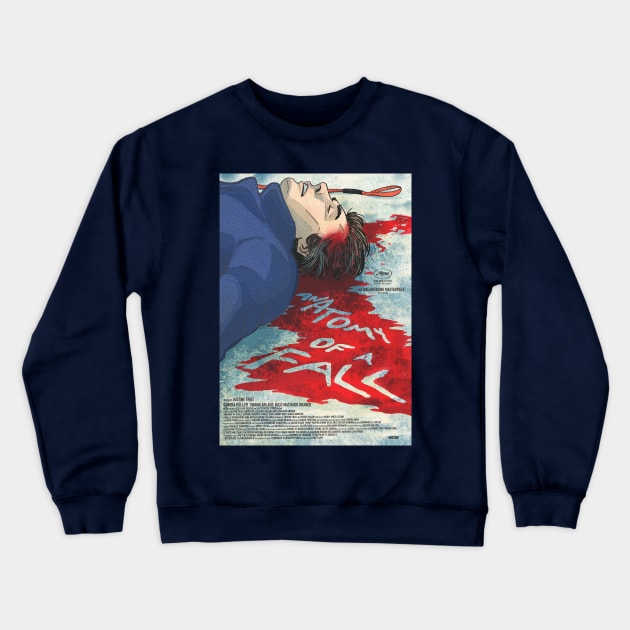 Anatomy of a Fall - fanart Crewneck Sweatshirt by WD_art